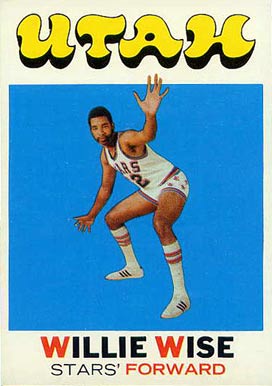 1971 Topps Willie Wise #194 Basketball Card
