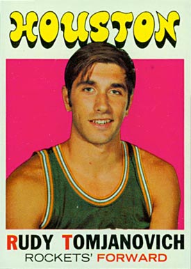 1971 Topps Rudy Tomjanovich #91 Basketball Card