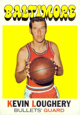 1971 Topps Kevin Loughery #7 Basketball Card