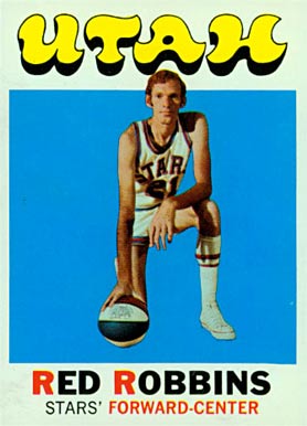 1971 Topps Red Robbins #233 Basketball Card