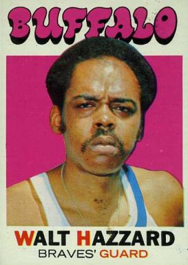 1971 Topps Walt Hazzard #24 Basketball Card