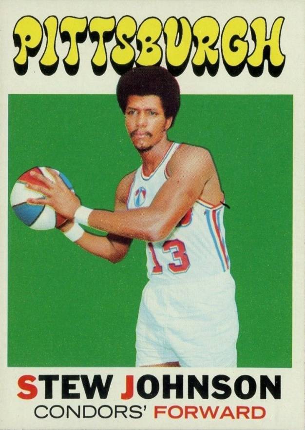 1971 Topps Stew Johnson #159 Basketball Card