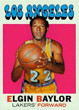 1971 Topps Elgin Baylor #10 Basketball Card