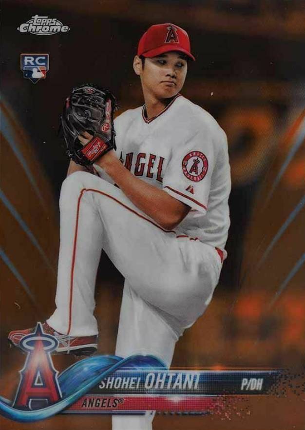 2018 Topps Chrome Shohei Ohtani #150 Baseball Card