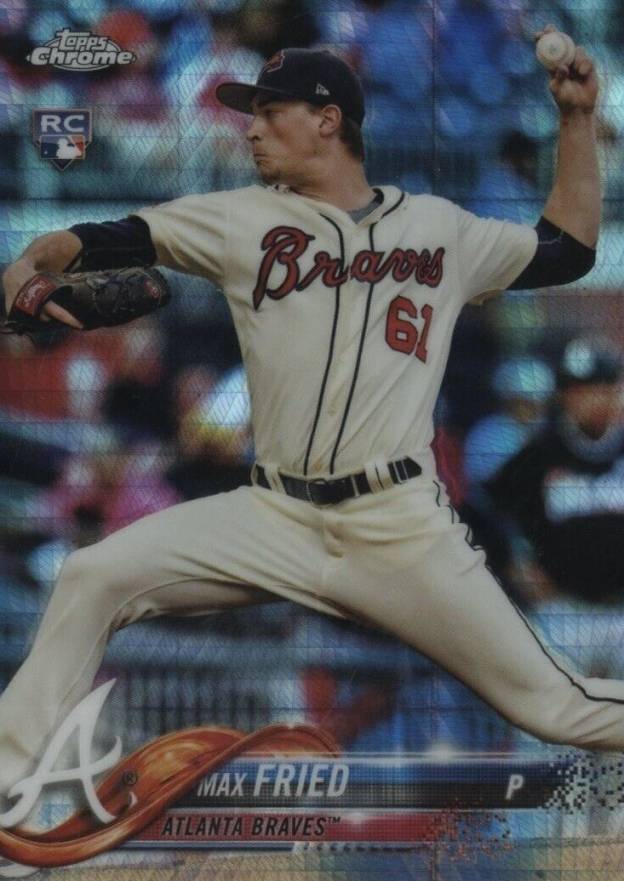 2018 Topps Chrome Max Fried #66 Baseball Card