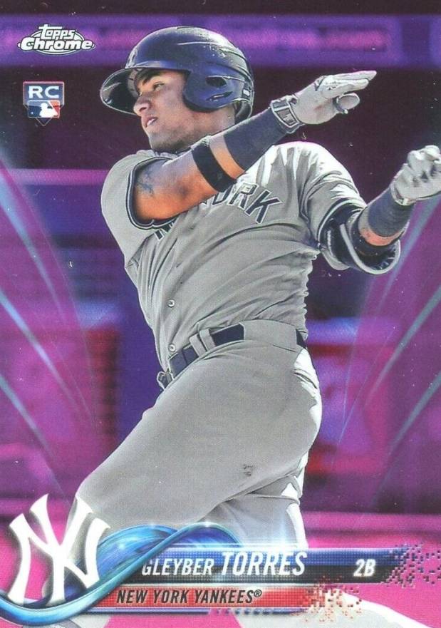 2018 Topps Chrome Gleyber Torres #31 Baseball Card