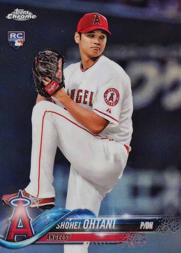 2018 Topps Chrome Shohei Ohtani #150 Baseball Card