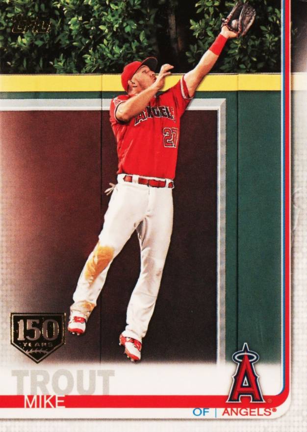 2019 Topps Mike Trout #100 Baseball Card