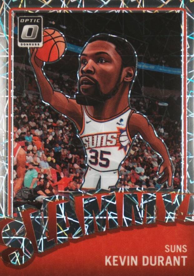 2023 Panini Donruss Optic Slammy! Kevin Durant #13 Basketball Card