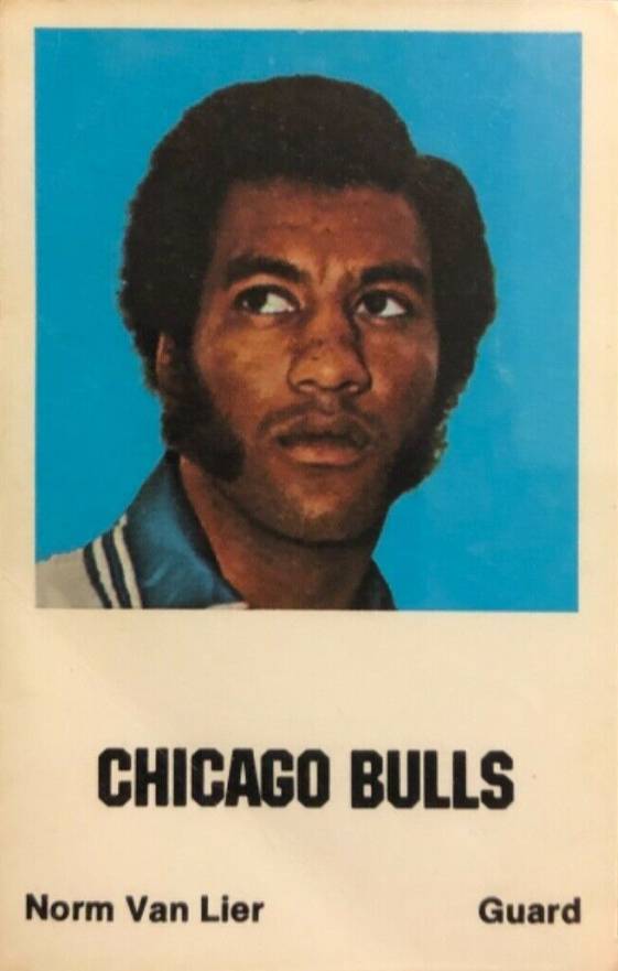 1972 Comspec Norm Van Lier # Basketball Card