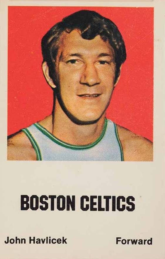 1972 Comspec John Havlicek # Basketball Card