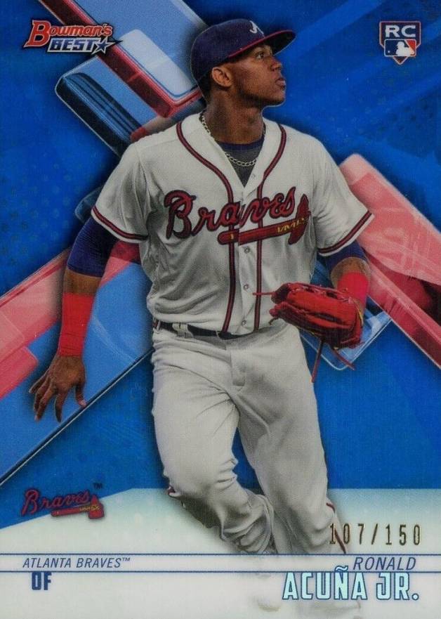 2018 Bowman's Best Ronald Acuna Jr. #51 Baseball Card