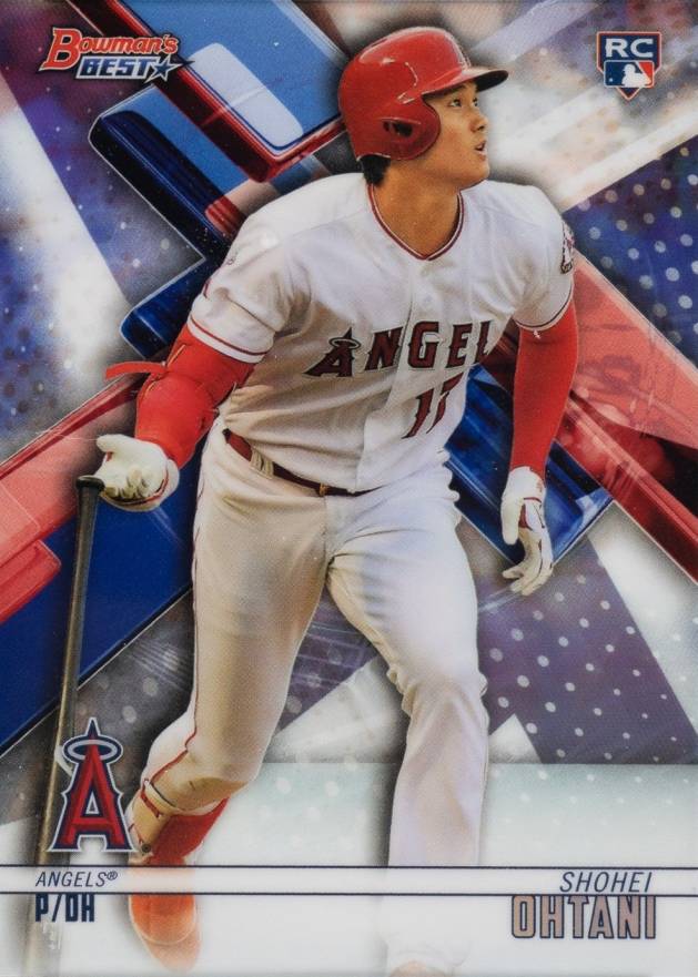 2018 Bowman's Best Shohei Ohtani #1 Baseball Card