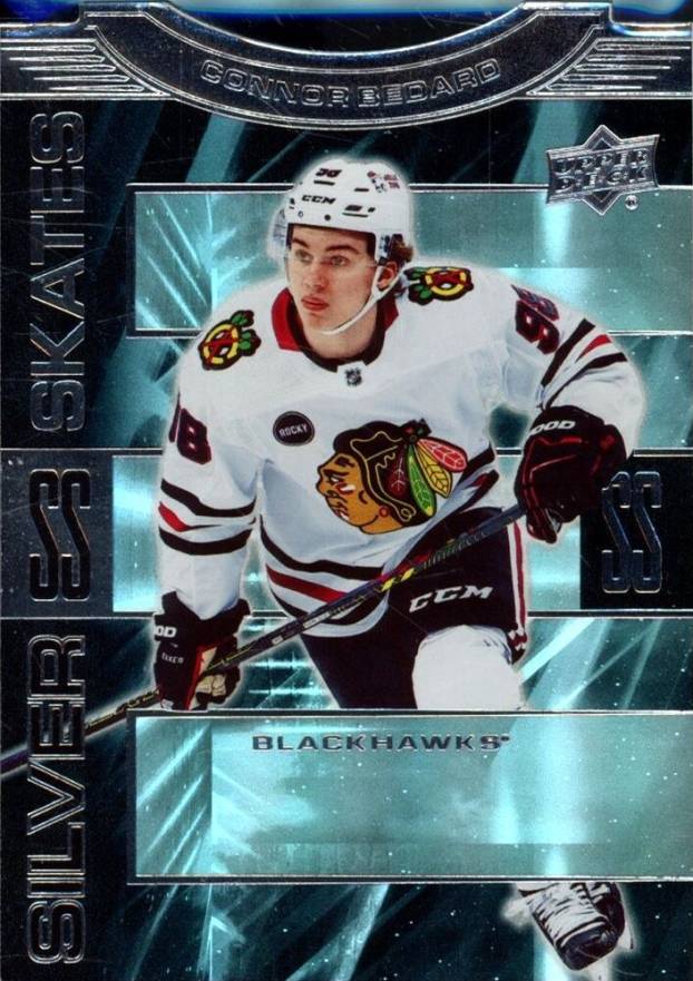 2023 Upper Deck Extended Series Silver Skates Connor Bedard #SS20 Hockey Card