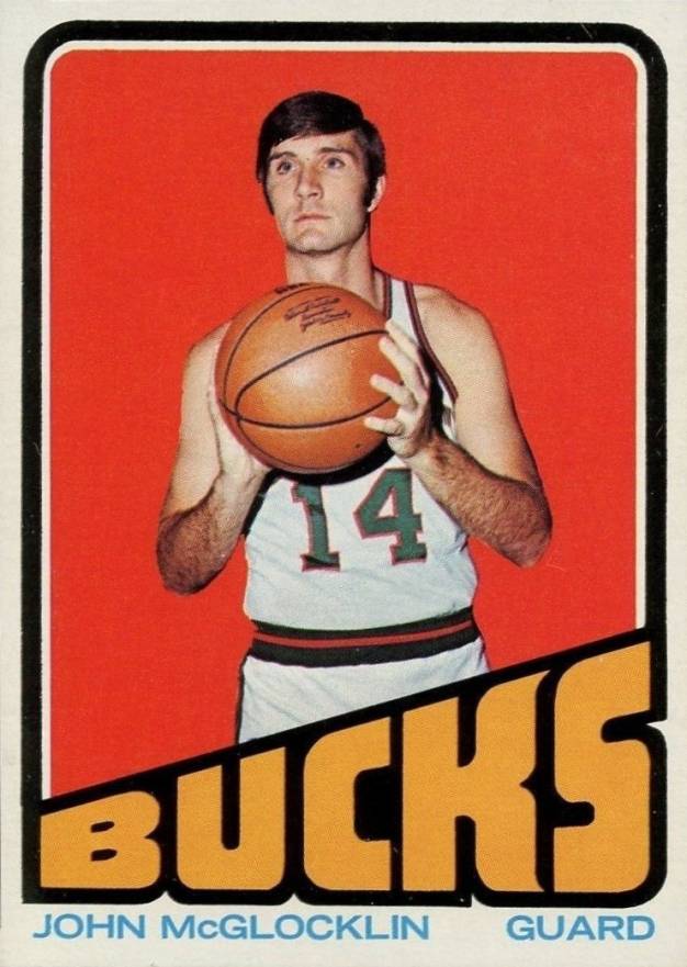 1972 Topps John McGlocklin #54 Basketball Card