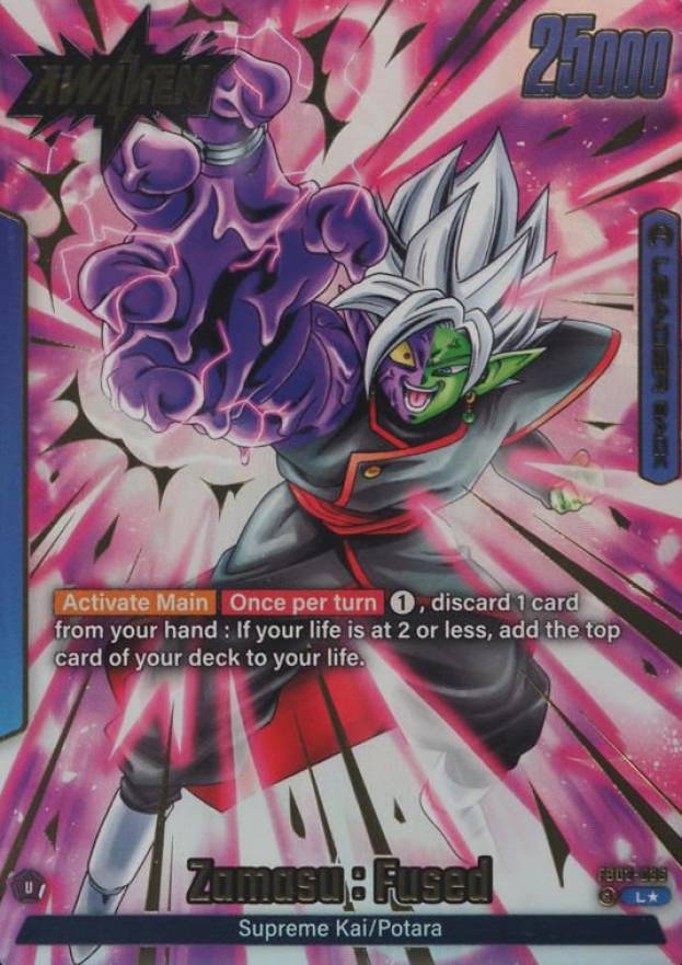 2024 Dragon Ball Super Card Game Fusion World Blazing Aura Zamasu : Fused #FB02-036 TCG Card