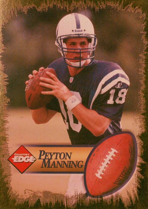 1998 Collector's Edge 1st Place Manning Peyton Manning # Football Card