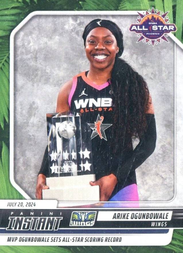 2024 Panini Instant WNBA Arike Ogunbowale #161 Basketball Card