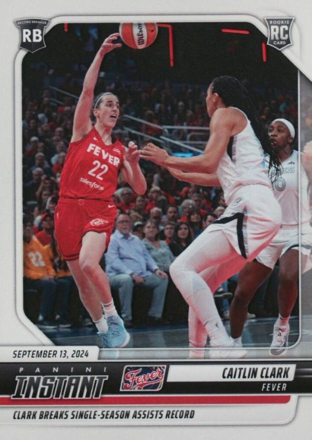 2024 Panini Instant WNBA Caitlin Clark #213 Basketball Card