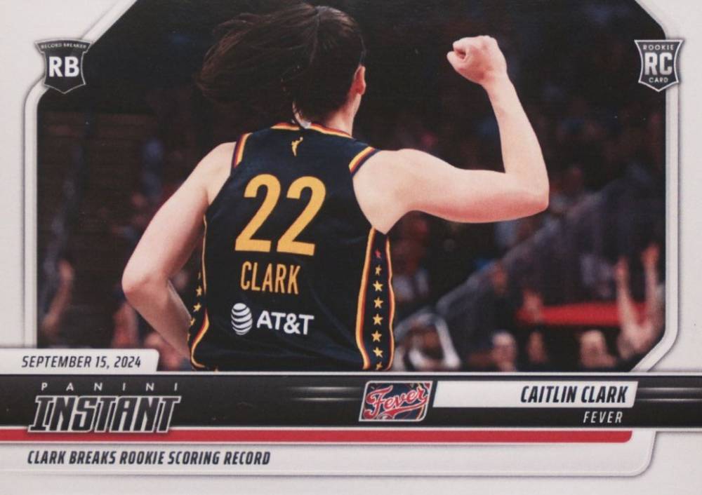 2024 Panini Instant WNBA Caitlin Clark #218 Basketball Card