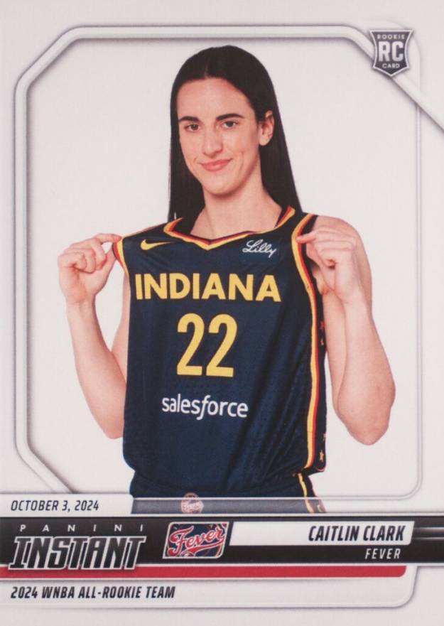 2024 Panini Instant WNBA Caitlin Clark #247 Basketball Card