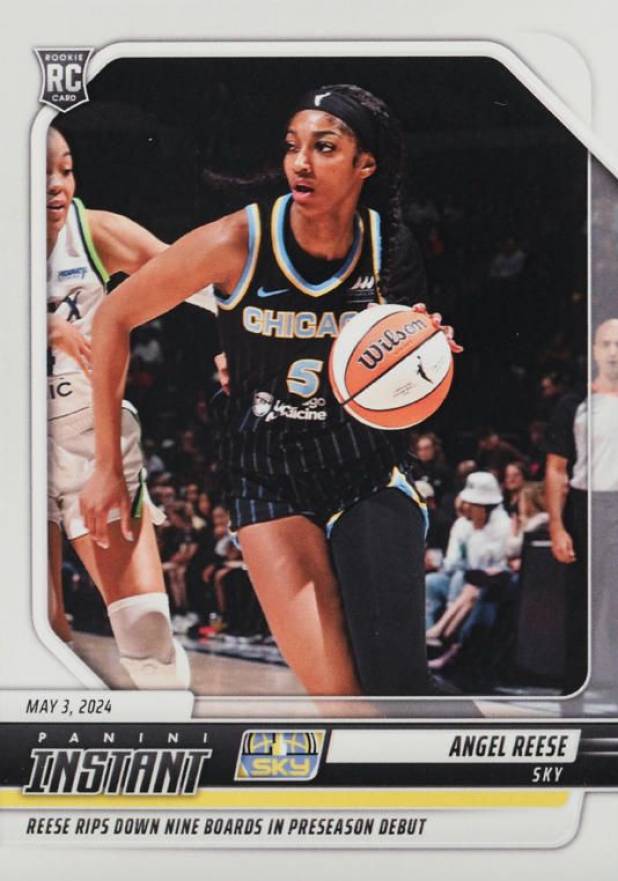 2024 Panini Instant WNBA Angel Reese #2 Basketball Card