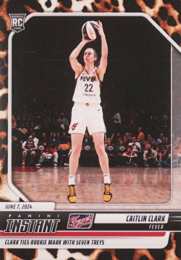 2024 Panini Instant WNBA Caitlin Clark #53 Basketball Card