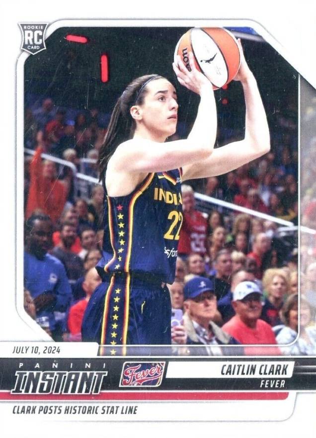 2024 Panini Instant WNBA Caitlin Clark #144 Basketball Card