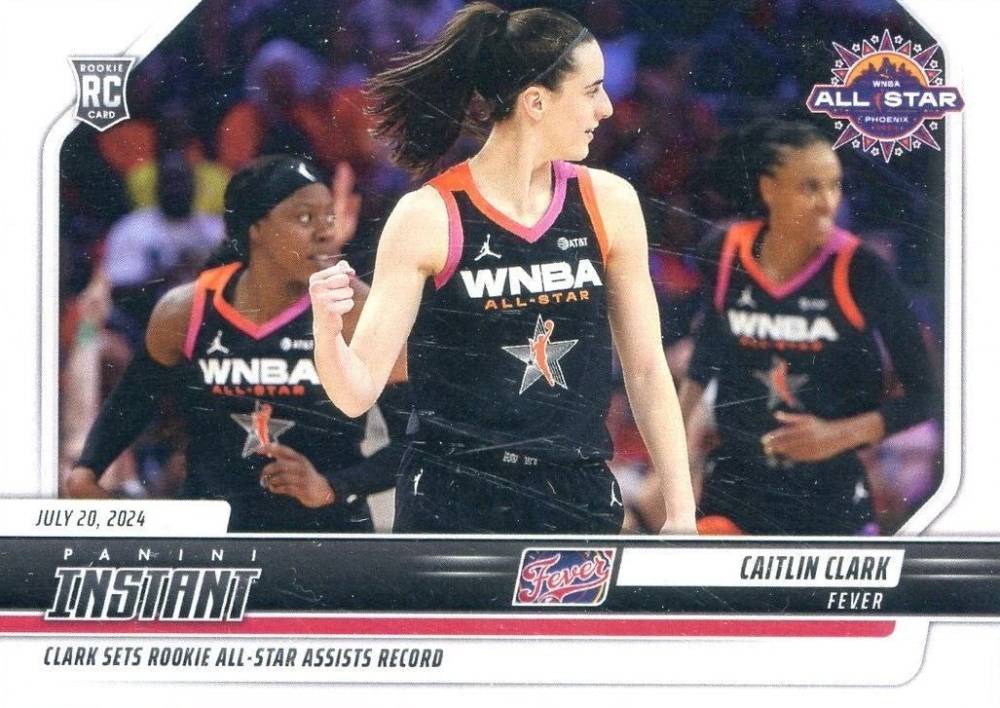 2024 Panini Instant WNBA Caitlin Clark #162 Basketball Card