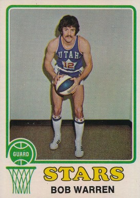 1973 Topps Bob Warren #196 Basketball Card