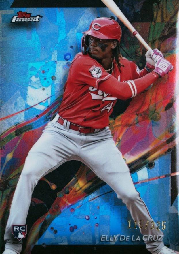 2024 Topps Finest Elly de La Cruz #64 Baseball Card