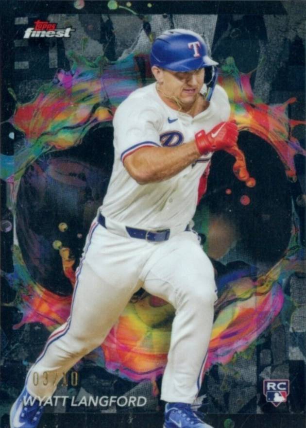 2024 Topps Finest Wyatt Langford #226 Baseball Card