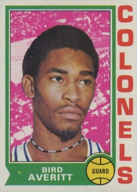 1974 Topps Bird Averitt #231 Basketball Card