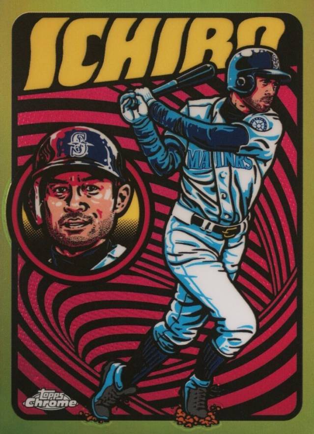 2024 Topps Chrome Ultraviolet All-Stars Ichiro #UV5 Baseball Card