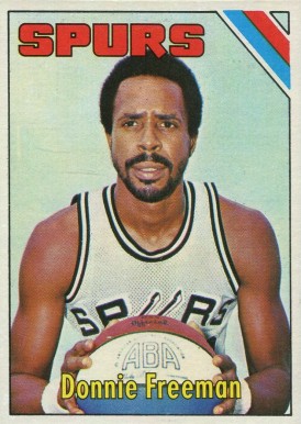 1975 Topps Donnie Freeman #263 Basketball Card
