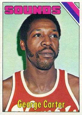 1975 Topps George Carter #230 Basketball Card