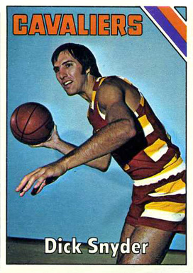 1975 Topps Dick Snyder #83 Basketball Card