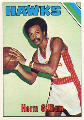1975 Topps Herm Gilliam #43 Basketball Card