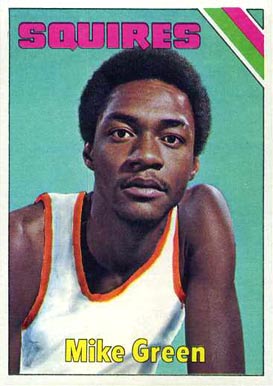 1975 Topps Mike Green #247 Basketball Card