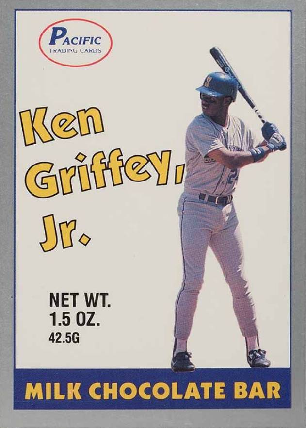 1989 Pacific Griffey Candy Bar Ken Griffey Jr. # Baseball Card