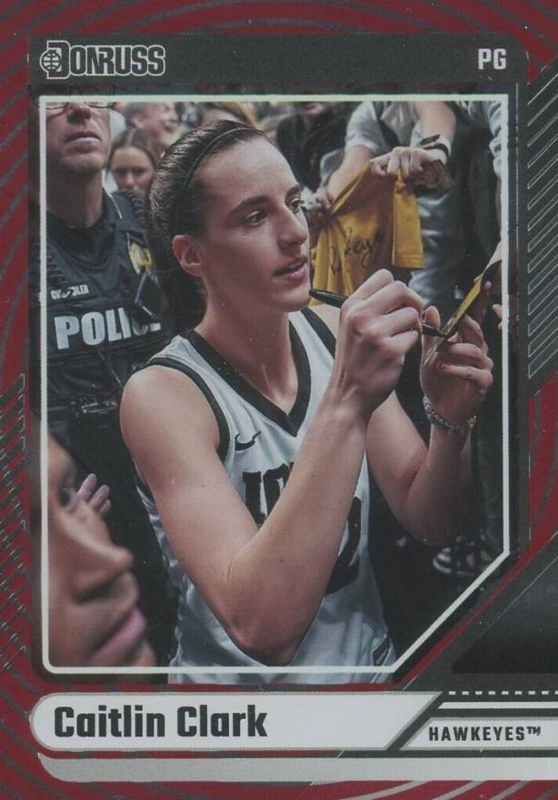 2024 Panini Caitlin Clark Collection Donruss Caitlin Clark #7 Basketball Card