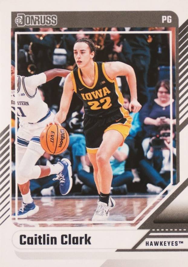 2024 Panini Caitlin Clark Collection Donruss Caitlin Clark #8 Basketball Card