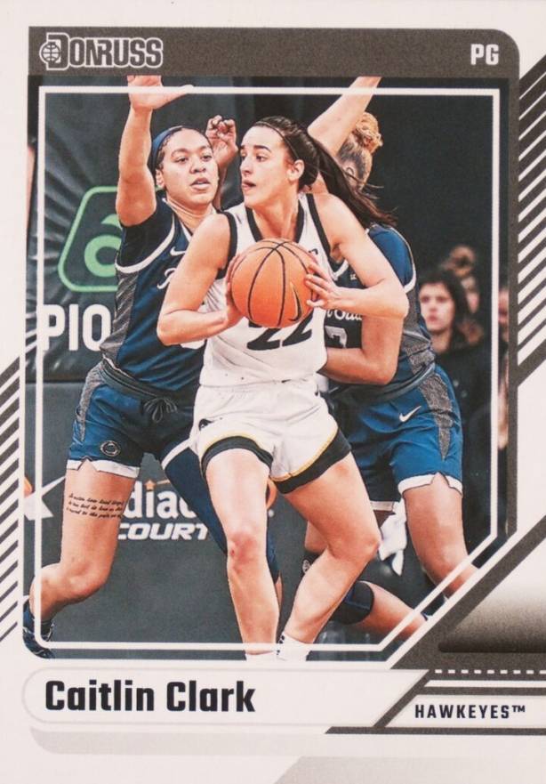 2024 Panini Caitlin Clark Collection Donruss Caitlin Clark #10 Basketball Card