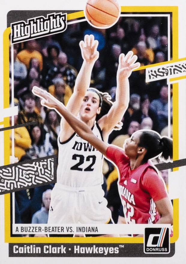 2024 Panini Caitlin Clark Collection Highlights Caitlin Clark #H6 Basketball Card