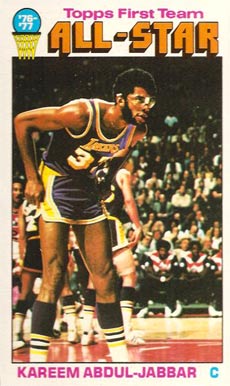 1976 Topps Kareem Abdul-Jabbar #126 Basketball Card