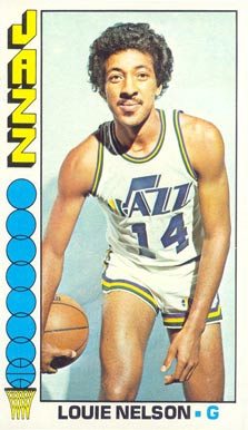 1976 Topps Louie Nelson #17 Basketball Card