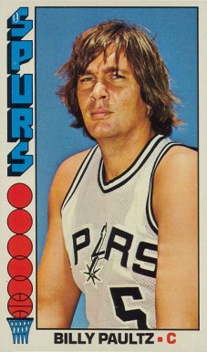 1976 Topps Billy Paultz #19 Basketball Card