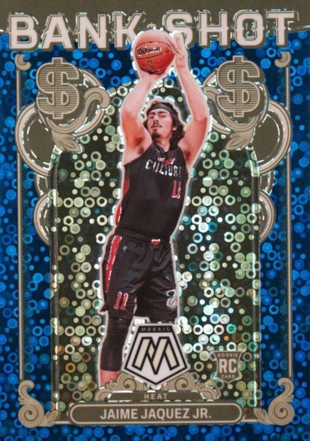 2023 Panini Mosaic Bank Shot Jaime Jaquez Jr. #11 Basketball Card