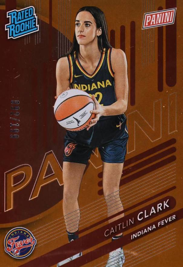 2024 Panini National Sports Collectors Convention Rated Rookie Caitlin Clark #RR1 Basketball Card