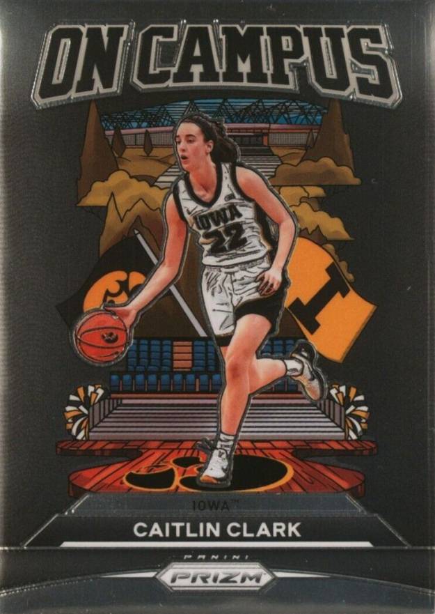 2024 Panini Caitlin Clark Collection on Campus Caitlin Clark #CCT2 Basketball Card